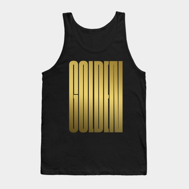 Golden Tank Top by Colm O'Connor